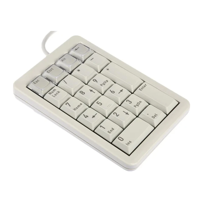 Cherry Grey Wired Numeric Keypad USB 21 Keys G84-4700LUCUS-0