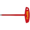 Wiha T Handle Metric Hex Key 8 mm Chrome Vanadium Steel Long Arm 182 mm 27931