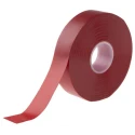 Advance Tapes Red Polyvinyl Chloride Electrical Tape 19mm x 33m, 8000V Breakdown Voltage, Flame Retardant, Rubber Resin AT7