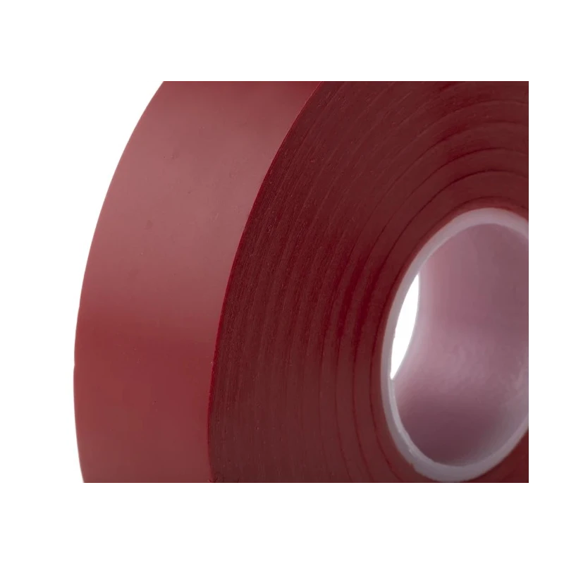 Advance Tapes Red Polyvinyl Chloride Electrical Tape 19mm x 33m, 8000V Breakdown Voltage, Flame Retardant, Rubber Resin AT7