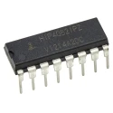 Renesas Electronics MOSFET Gate Driver, 4 Outputs, 1.25A, 16-Pin PDIP, 15V Supply HIP4082IPZ