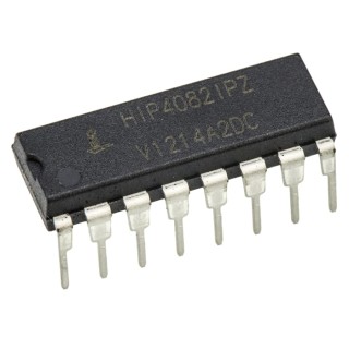 Renesas Electronics MOSFET Gate Driver, 4 Outputs, 1.25A, 16-Pin PDIP, 15V Supply HIP4082IPZ