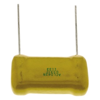 RS PRO 33nF Mica Capacitor 500V DC ±1% Tolerance D Series Flat Construction Through Hole 495-975