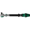 Wera Zyklop 1/2 Inch Swivelling Ratchet with Multi-Component Handle, Chrome Vanadium Steel, 277 mm Overall Length 05003600001