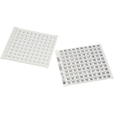 Entrelec RC Marker Card for Terminal Block, Series RC, 1SNA232031R1200