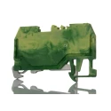 WAGO Earth Terminal Block, Cage Clamp, 1.5mm², 1-Level, 80V, Yellow/Green 279-907