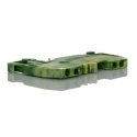 WAGO Earth Terminal Block, Cage Clamp, 1.5mm², 1-Level, 80V, Yellow/Green 279-907