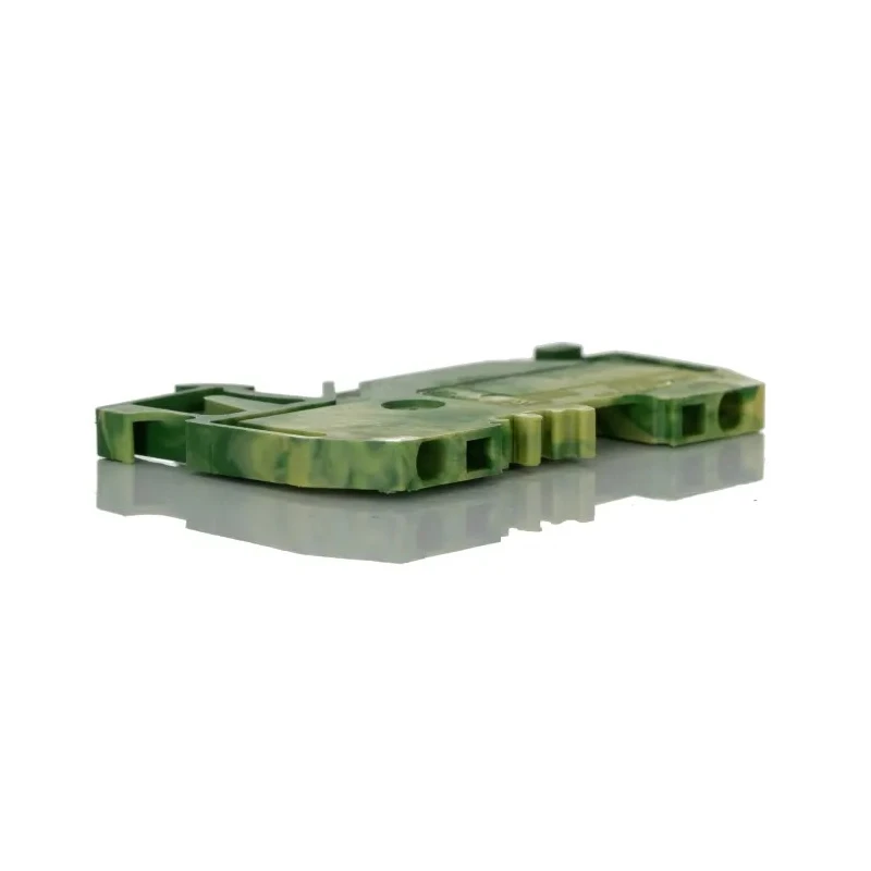 WAGO Earth Terminal Block, Cage Clamp, 1.5mm², 1-Level, 80V, Yellow/Green 279-907