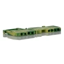 WAGO Earth Terminal Block, 1-Level, Cage Clamp, 1.5mm², Yellow-Green, DIN Rail Mount 279-837