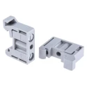Phoenix Contact E/MK Series End Clamp for DIN Rail NS 15 Polyamide Grey 21.2mm Height 1421659