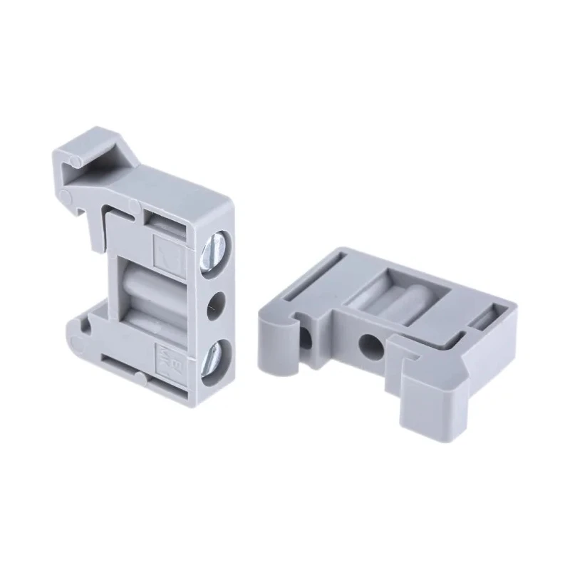 Phoenix Contact E/MK Series End Clamp for DIN Rail NS 15 Polyamide Grey 21.2mm Height 1421659