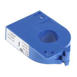 LEM HTR 100-SB Current Transformer 100A 12V, 15V 21mm Bore, Panel Mount, Molex Terminal