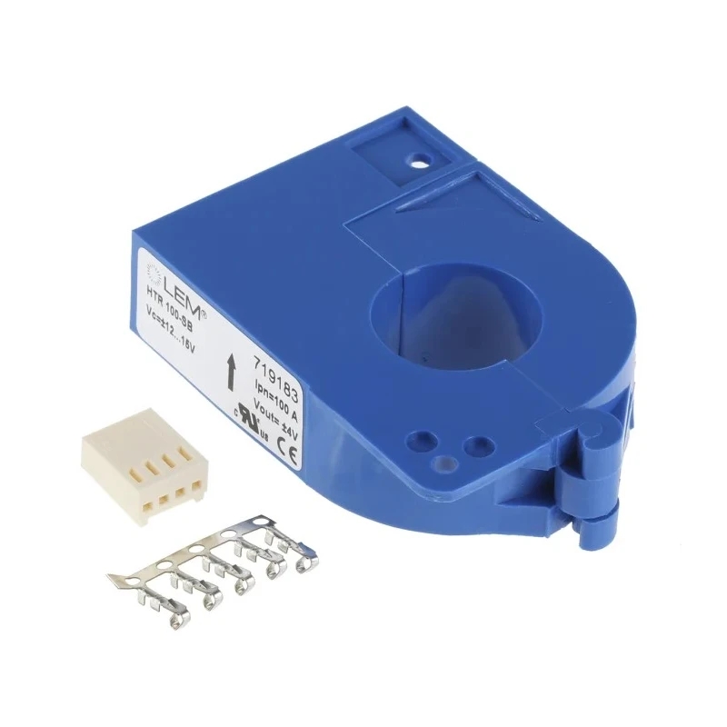 LEM HTR 100-SB Current Transformer 100A 12V, 15V 21mm Bore, Panel Mount, Molex Terminal