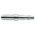 PCL Steel Pneumatic Quick Connect Coupling Male, 13mm Hose Barb, Yellow Zinc Passivated, ACA9438