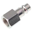 CEJN Steel Pneumatic Quick Connect Coupling 1/4 Inch Male G, Series 320, Zinc Plated, 16 Bar, 320 Series 103205202