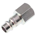 CEJN Steel Pneumatic Quick Connect Coupling 1/4 Inch Male G, Series 320, Zinc Plated, 16 Bar, 320 Series 103205202