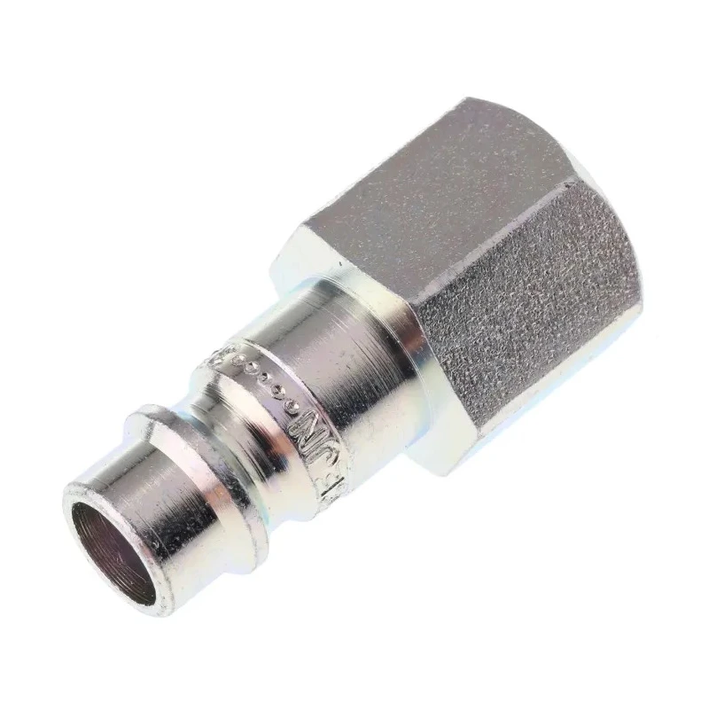 CEJN Steel Pneumatic Quick Connect Coupling 1/4 Inch Male G, Series 320, Zinc Plated, 16 Bar, 320 Series 103205202