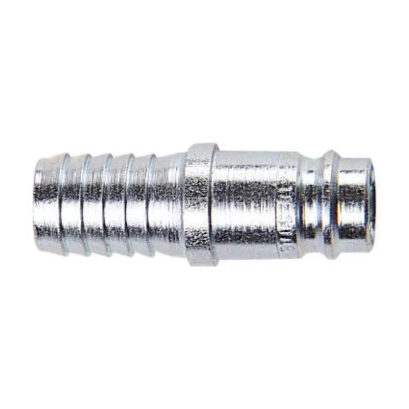 CEJN Steel Pneumatic Quick Connect Coupling, Hose Barb Male, 8mm, 16 Bar, 410 Series 104105003