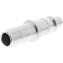 CEJN Steel Pneumatic Quick Connect Coupling, Male, 10mm Hose Barb, 16 bar, -20°C to 100°C, 310 Series, 103105004