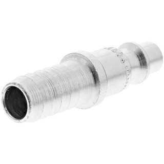 CEJN Steel Pneumatic Quick Connect Coupling, Male, 10mm Hose Barb, 16 bar, -20°C to 100°C, 310 Series, 103105004