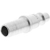 CEJN Steel Pneumatic Quick Connect Coupling, Male, 10mm Hose Barb, 16 bar, -20°C to 100°C, 310 Series, 103105004
