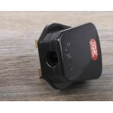 RS PRO UK Mains Plug Type G 13A 250V Clamp Thermoplastic Urea Formaldehyde Black 854-380