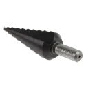 EXACT High Speed Steel Step Drill Bit 4 to 20 mm, Hex Shank, Titanium Aluminium Nitride Coated 4450067