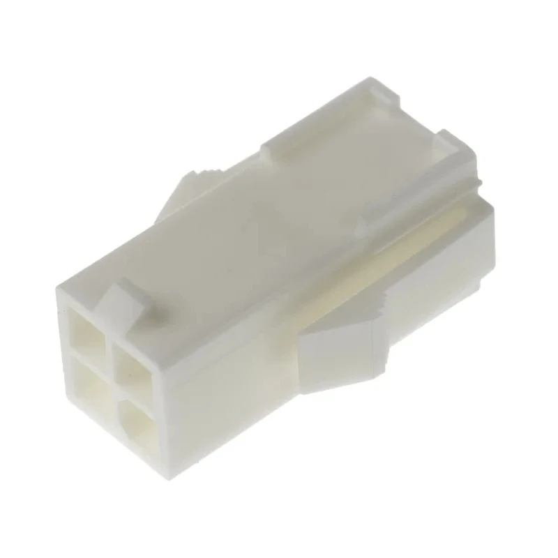 TE Connectivity Mini-Universal MATE-N-LOK Wire to Wire Connector Cable, 4 Crimp Contacts, Female, 600V AC 9A, Nylon 794939-1