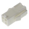 TE Connectivity Mini-Universal MATE-N-LOK Wire to Wire Connector Cable, 4 Crimp Contacts, Female, 600V AC 9A, Nylon 794939-1