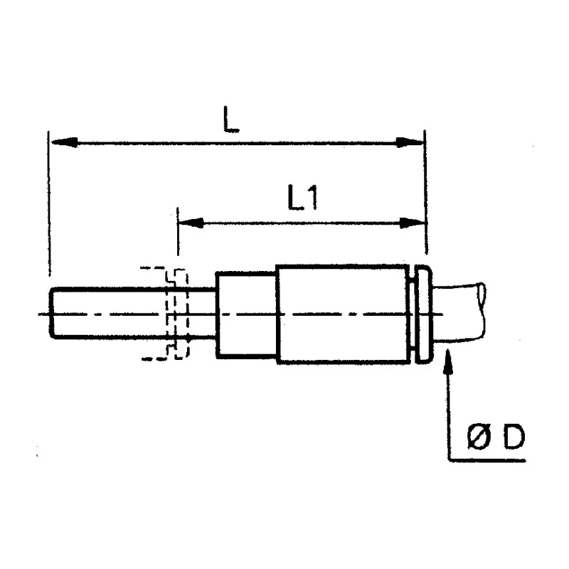 Legris Pneumatic Push-in Fitting 4 mm, Glass Reinforced Nylon, Nickel Plated, LF3000