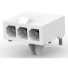 TE Connectivity Mini-Universal MATE-N-LOK Series PCB Header Right Angle Through Hole, 3 Contacts, 4.14 mm Pitch 1-770967-0