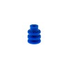 TE Connectivity Mini-Universal MATE-N-LOK Sealed Connector System Female Connector Seal, Crimp, Blue, 3A, 20 - 26AWG 794758-1