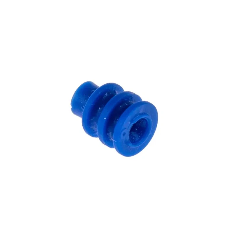 TE Connectivity Mini-Universal MATE-N-LOK Sealed Connector System Female Connector Seal, Crimp, Blue, 3A, 20–26AWG 794758-1