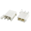 TE Connectivity Mini-Universal MATE-N-LOK Series Straight Through Hole PCB Header 2 Contacts 4.14 mm Pitch 600V 1-770166-0