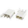 TE Connectivity Mini-Universal MATE-N-LOK Series Straight Through Hole PCB Header 2 Contacts 4.14 mm Pitch 600V 1-770166-0