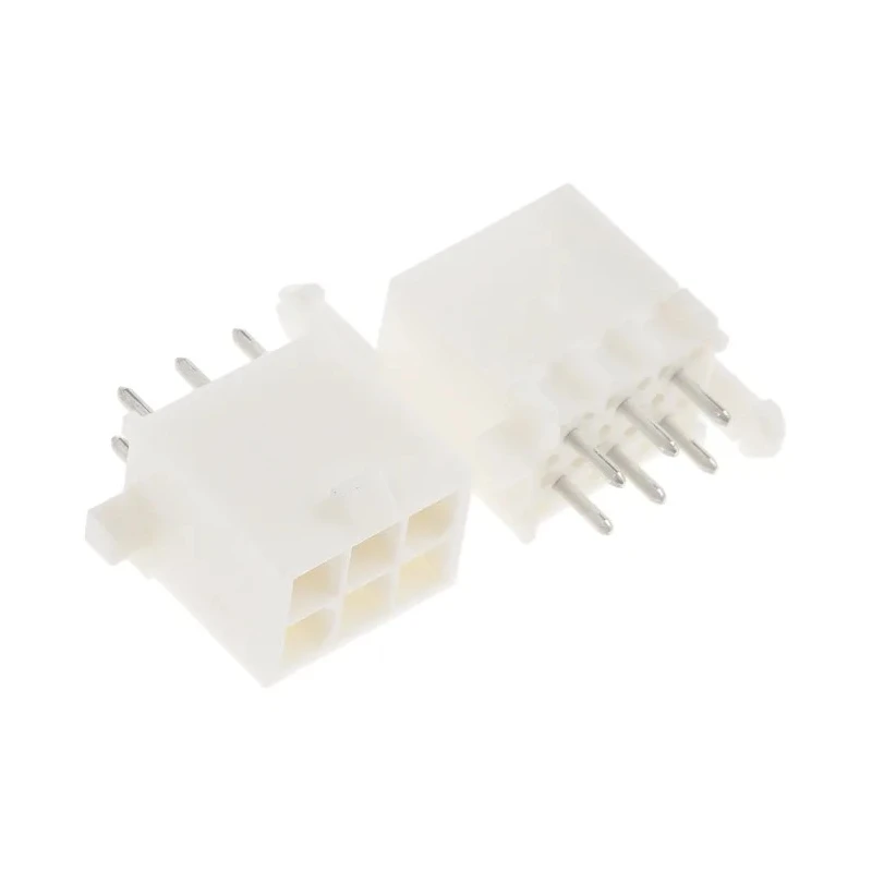 TE Connectivity Mini-Universal MATE-N-LOK PCB Header, 6 Contacts, 4.14mm Pitch, 2 Row, Straight, Shrouded 1-770178-0