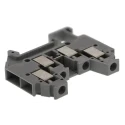 Phoenix Contact MT 1.5-QUATTRO Series DIN Rail Terminal Block, 2-Level, 0.14–1.5 mm², 16A, 400V, Grey, Screw 3001679