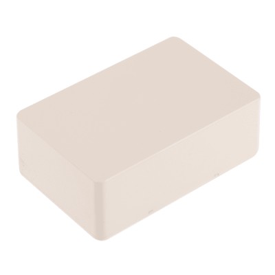 CAMDENBOSS 2000 Series ABS Electrical Enclosure Beige Lid  IP54, 27 mm Height, 75 mm Length, 50 mm Width
