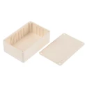 CAMDENBOSS 2000 Series ABS Electrical Enclosure Beige Lid  IP54, 27 mm Height, 75 mm Length, 50 mm Width
