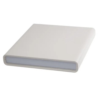 RS PRO Grey Anodised Aluminium Instrument Case 35 mm Height, 230 mm Length, 220 mm Width, Model 503-616