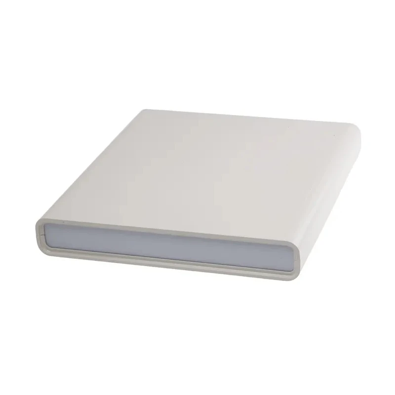 RS PRO Grey Anodised Aluminium Instrument Case 35 mm Height, 230 mm Length, 220 mm Width, Model 503-616