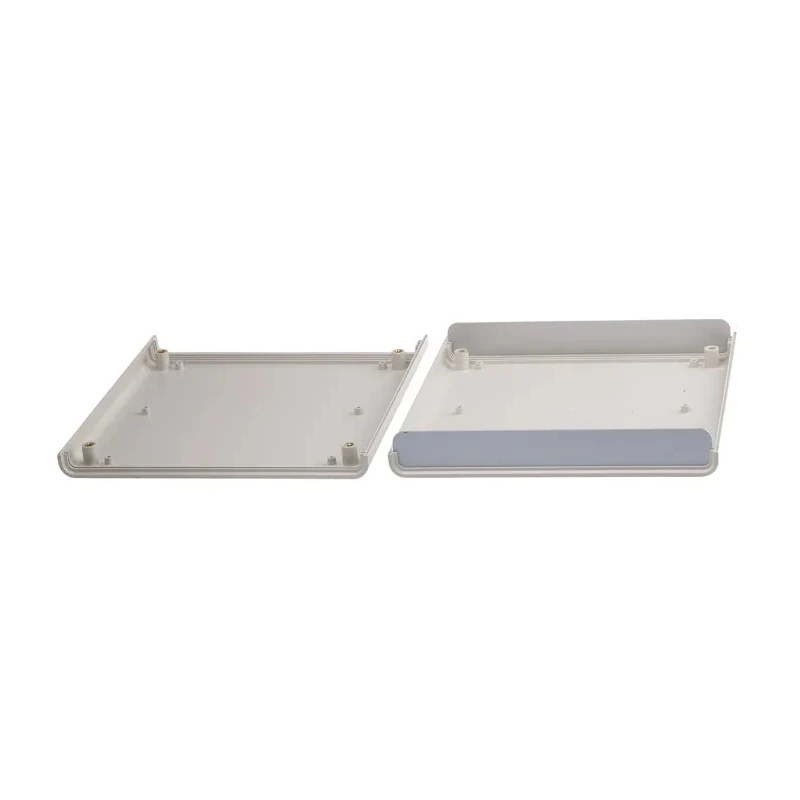 RS PRO Grey Anodised Aluminium Instrument Case 35 mm Height, 230 mm Length, 220 mm Width, Model 503-616