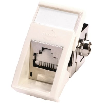 Molex CES RJ45 Connector, Female, Surface Mount, Cat6 STP Angled, Gold Contacts, MLG-00022-02
