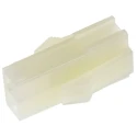 TE Connectivity MATE-N-LOK Wire to Wire Connector Panel, 2 Crimp Female, Nylon, 600V AC/DC, 9.5A 172328-1