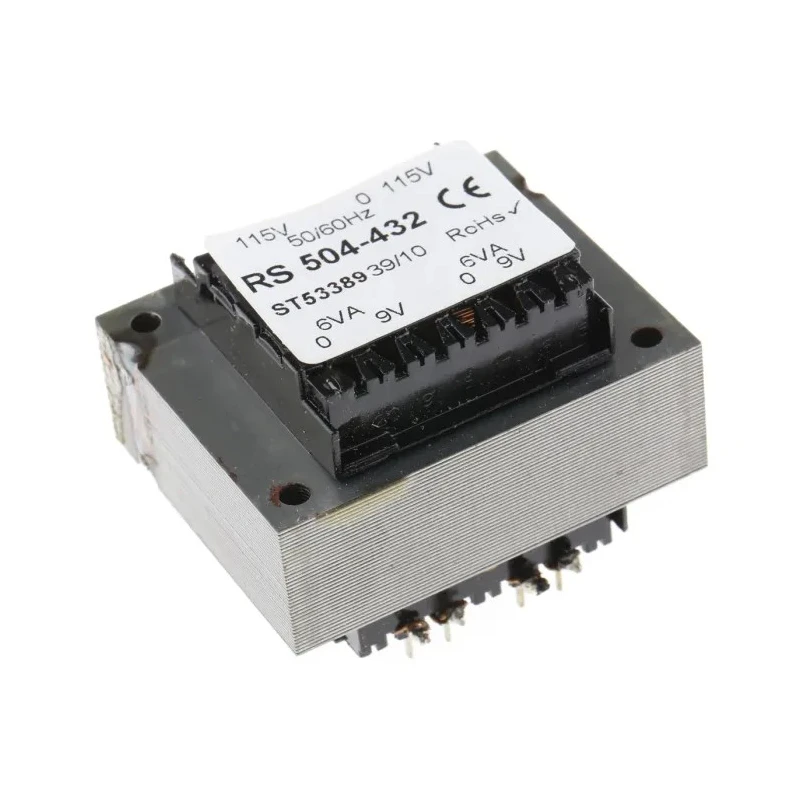 RS PRO PCB Transformer 24 V AC 2 Outputs Through Hole Mount, 12 VA, Model 504-432