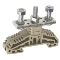 RS PRO HSK Series Stud Terminal, Beige, 1-Level, Bolt Termination, 1 kV, 125 A 501-982