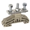 RS PRO HSK Series Stud Terminal, Beige, 1-Level, Bolt Termination, 1 kV, 125 A 501-982