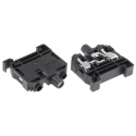 RS PRO SK Series Fused DIN Rail Terminal Block, 1 Level, 400V, 10A, Black, 0.5–10 mm², Screw, 501-875