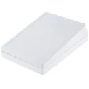 OKW DeskCase 138 Series White ABS Desktop Enclosure Sloped Front 190mm x 138mm x 54mm IP40 A0514007