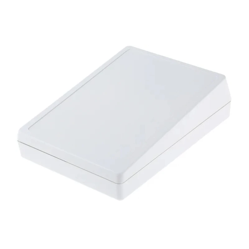 OKW DeskCase 138 Series White ABS Desktop Enclosure Sloped Front 190mm x 138mm x 54mm IP40 A0514007